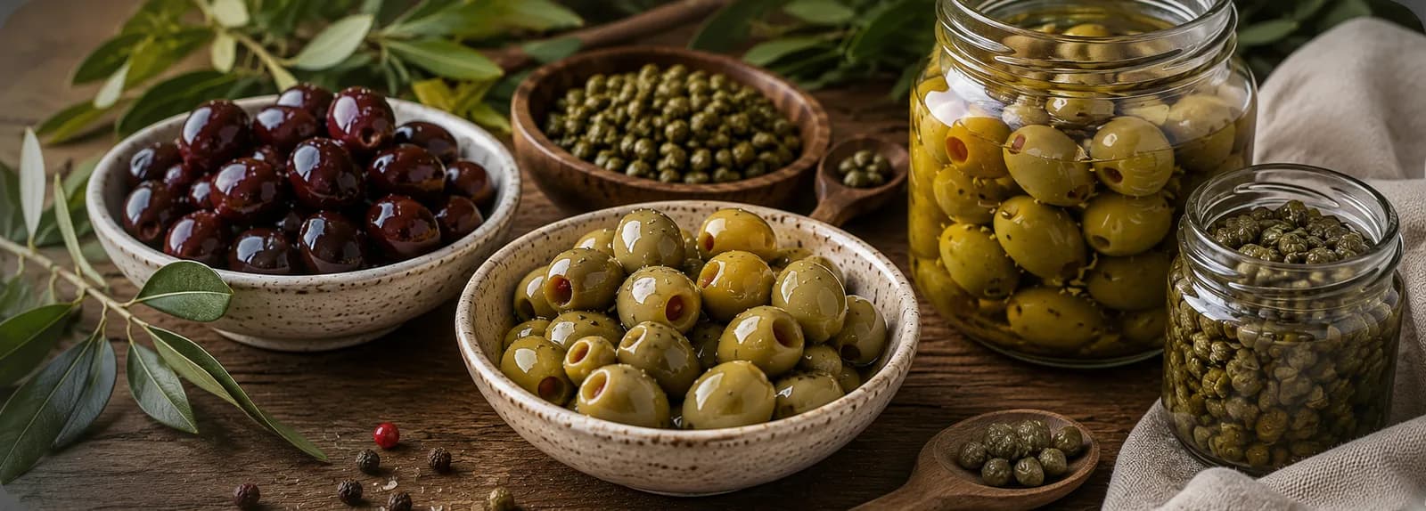 Aceitunas y conservas