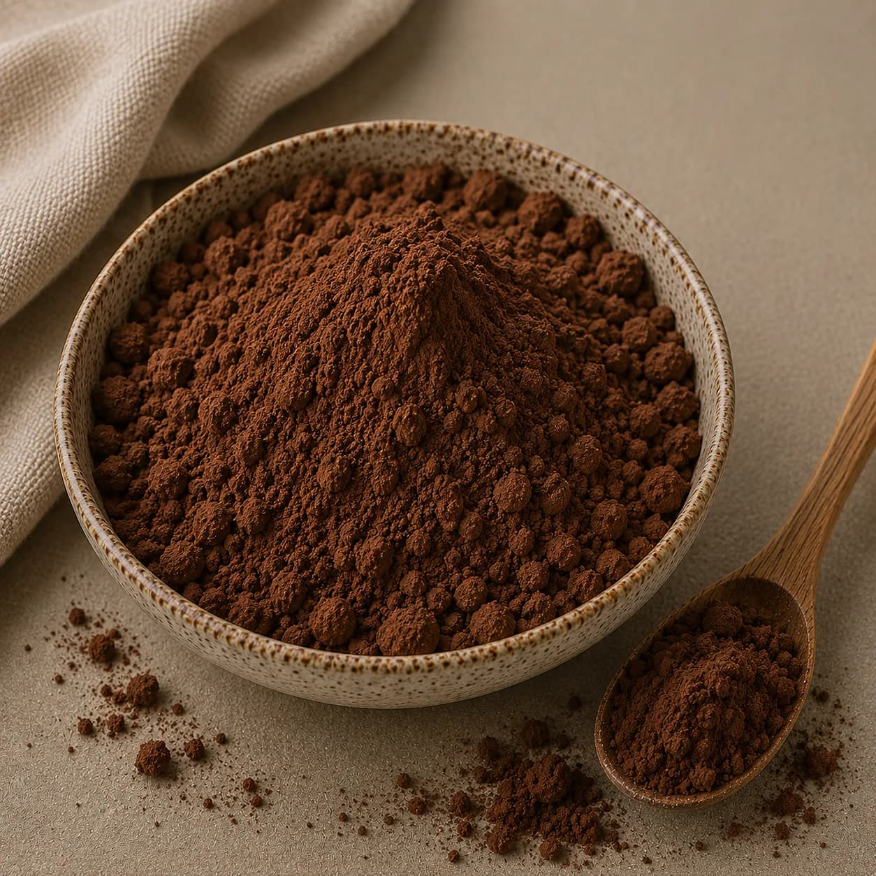 Cacao amargo alcalino