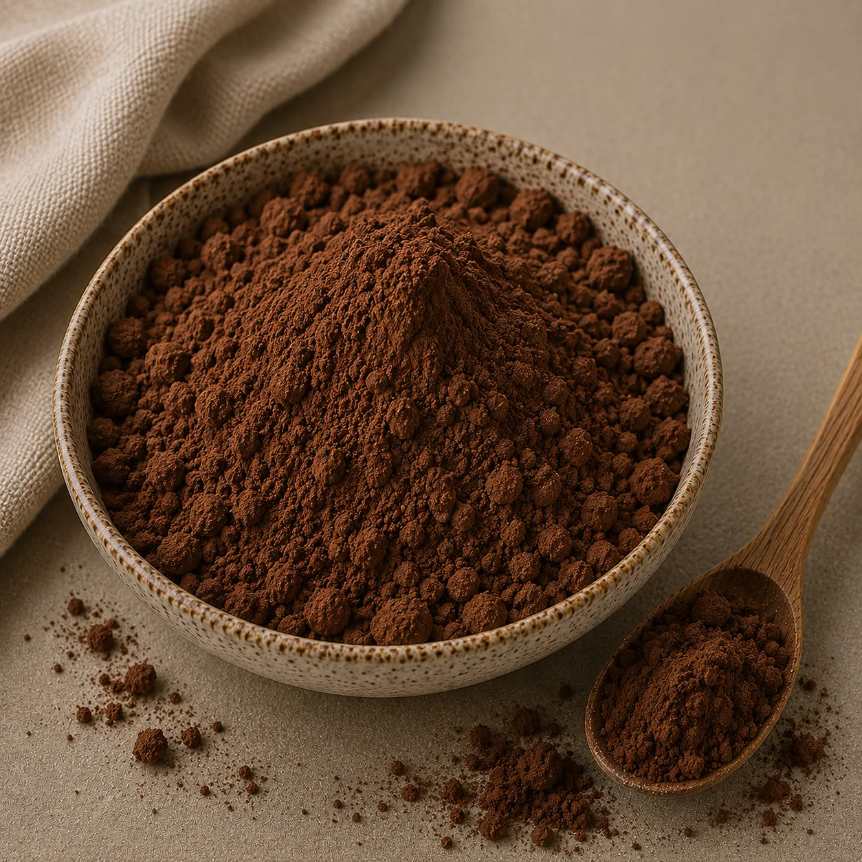 Cacao amargo alcalino