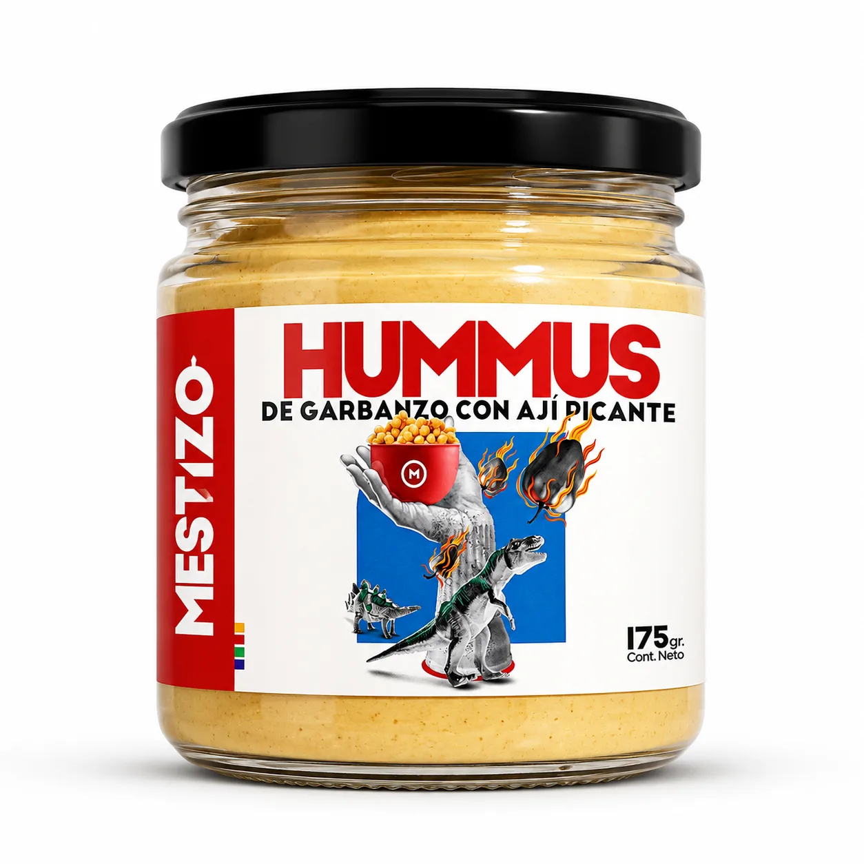 Hummus con ají picante