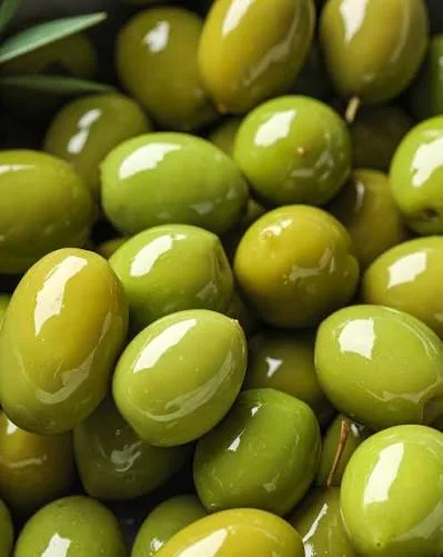 Aceitunas verdes con carozo