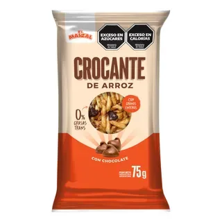 Crocante de arroz con chocolate