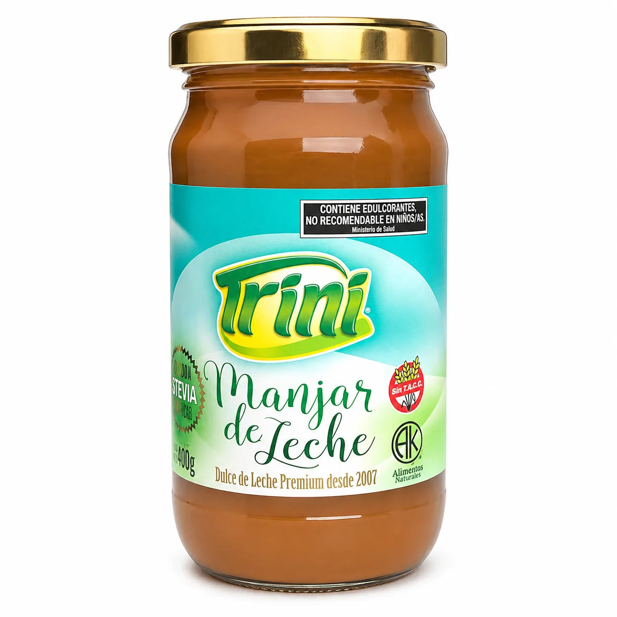 Dulce de leche con stevia TRINI
