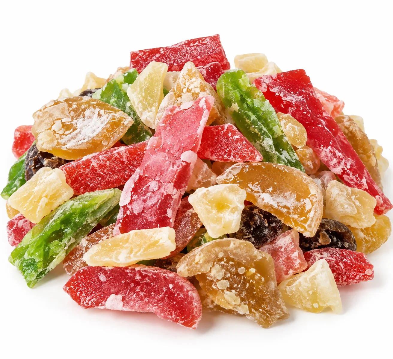 Fruta glaseada