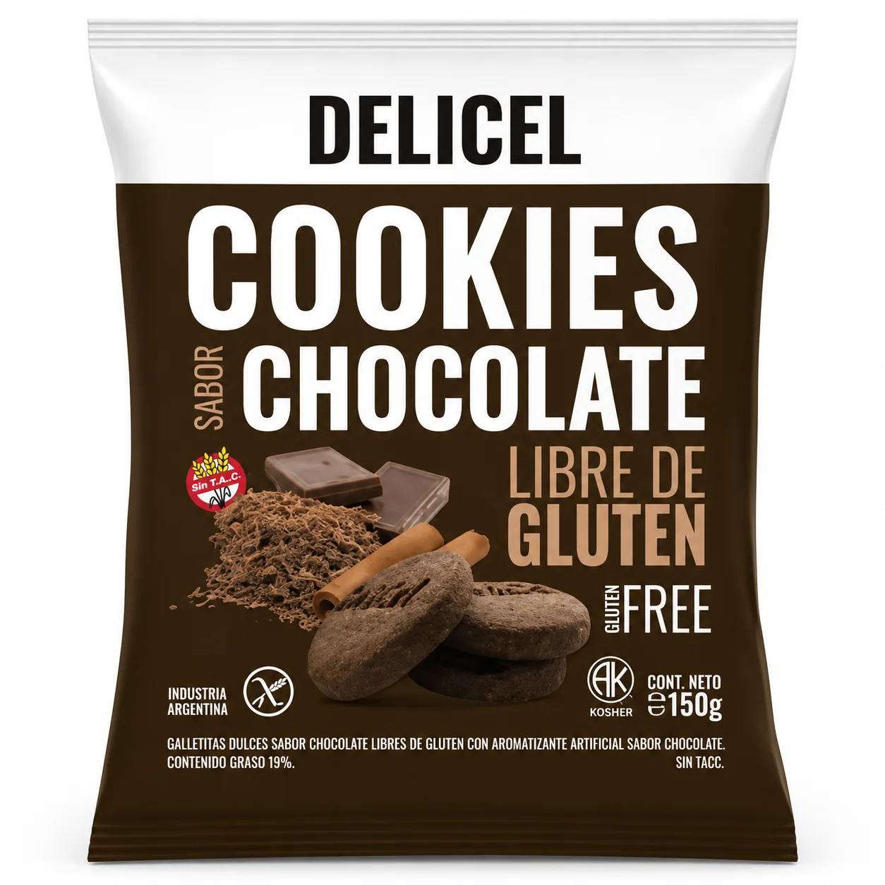 Cookie de chocolate Delicel