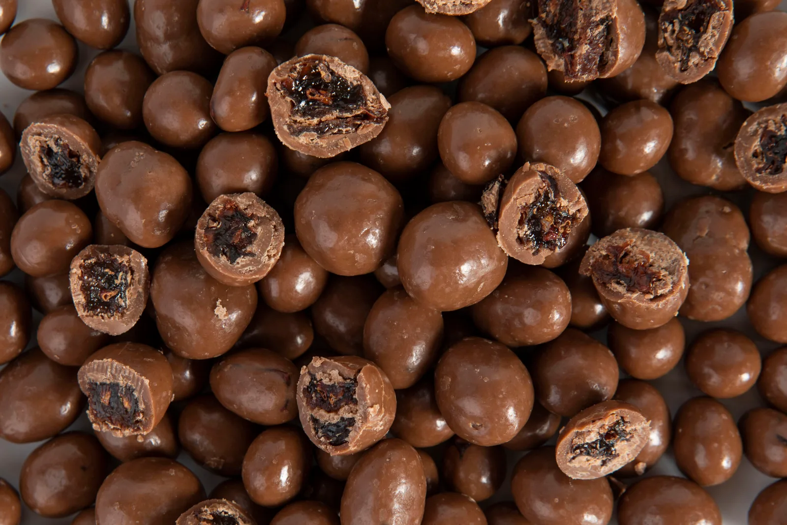 Pasas de uva con chocolate