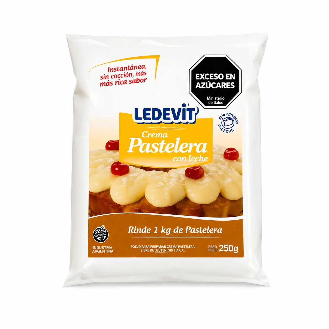 Crema pastelera Ledevit