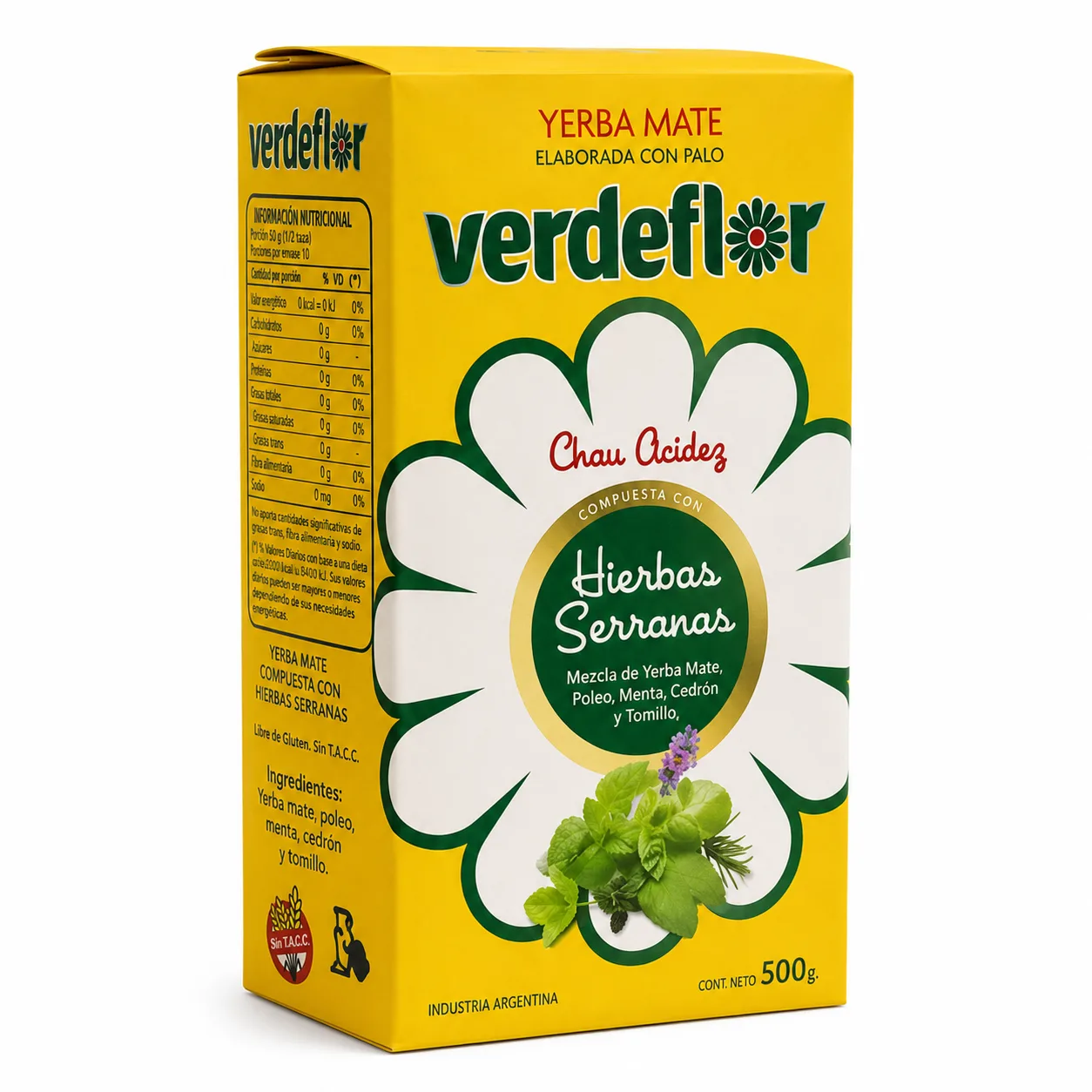 Yerba Verdeflor Hierbas serranas