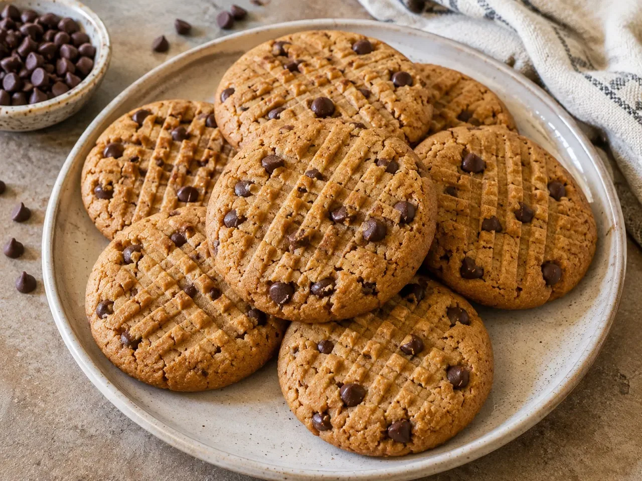 Cookies de mantequilla de maní